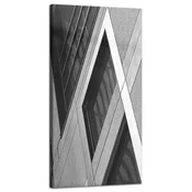 shumee Platno s tiskom Arhitektura Betonska stena 40x80 cm