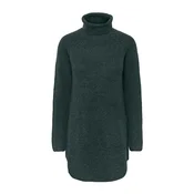 PIECES Pulover ELLEN temno zelena