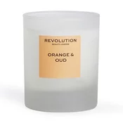Revolution home Scented Candle Orange and Oud 170.0 g