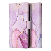 Onasi preklopna torbica Wallet denarnica Fancy Diary Marmor Samsung Galaxy A54 - vijola