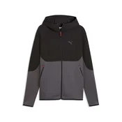 Puma PUMATECH SLIM ELEVATED FULL-ZIP HOODIE DK, muška jakna, siva 693951