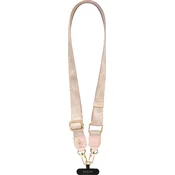 Trak Guess PU Crossbody trak z 4G kovinskim logotipom roza (GUUCNP4AGMP)