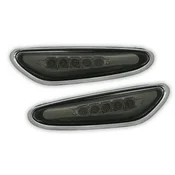 OEM Kristalni LED bocni migavci BMW E46 (01-05), Crni