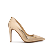 Čevlji z visoko peto MICHAEL Michael Kors Alina Flex High Pump 40R4HNHP1M Zlata