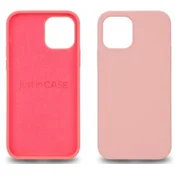 JUST IN CASE Set dve maske za telefon iPhone 12 MIX PLUS roze