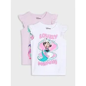 Sinsay - Pamucne majice sa printom 2 kom Minnie and Stitch - šareno