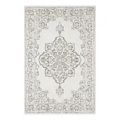 Siva in kremasta zunanja preproga NORTHRUGS Tilos, 120 x 170 cm