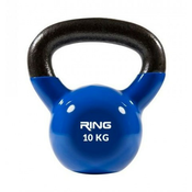 RING Kettlebell 10kg metal vinyl RX DB2174-10 blue