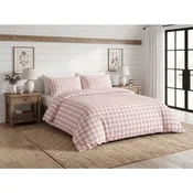 Pamucna posteljina PINK CUBE ružicasta, 100% pamuk Dimenzije posteljine: 70 x 90 cm | 140 x 200 cm
