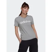 adidas Majica Essentials Logo HL2053 Siva Slim Fit