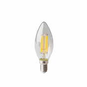 LED žarnica z žarilno nitko C35 E14 6W 2700K