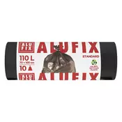 Vreče za smeti 110 l/10 kosov 27mic, LDPE 70x100cm črne