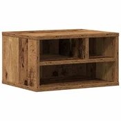 Vidaxl Stojalo za tiskalnik Star les 40 x 32 x 22,5 cm Konstruiran les
