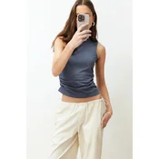 Trendyol Milla Ženska bluza, Siva