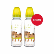 canpol babies Africa Set od 2 flašice za bebe 250ml 59/200