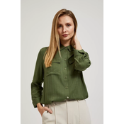 Marisse Womens Shirt L-Ko-4314 Khaki