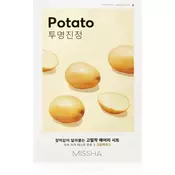 MISSHA Krompirjeva maska za obraz (Airy Fit Sheet Mask) 19 g