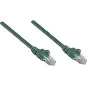 Intellinet Intellinet 739825 RJ45 omrežni kabel\, Patch kabel CAT 6 S/FTP 0.25 m zelena zaščita iz folije\, pletena zaščita\, brez halogena 1 kos, (20417633)