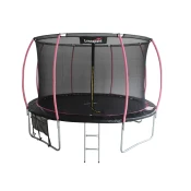 Trampolin LEAN Sport Max trampolin 6ft - 185cm črn in roza