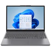 Lenovo Laptop IdeaPadSlim3 R5-7535HS, 8GB, 512GB, 15.3 FHD, SRB, 83K7007YYA, Sivi
