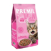 PREMIL Suva hrana za macke Pillow Mix Sensitive, Piletina, 10kg
