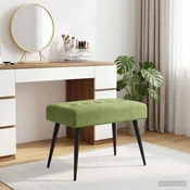 Klop s gumbnim oblazinjenjem Svetlo zelena 60 x 40 x 45 cm