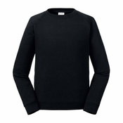 Black childrens sweatshirt Raglan - Authentic Russell