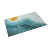 tulup.si Predpražnik za vrata Geometrijska abstrakcija 90x60 cm