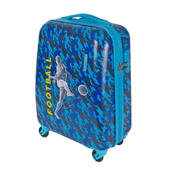 Perletti Luksuzni otroški potovalni kovček ABS FUTBAL KIDS, 51x35x20cm, 14324