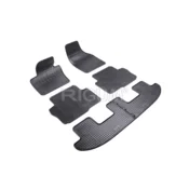 Rigum Tipske gumene patosnice za Volkswagen Sharan 5M 2010, Crne