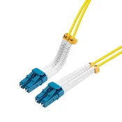 shumee LC-LC enomodni upogljivi optični kabel 2 m dupleks OS2 LSZH, LVO231407-FLEX