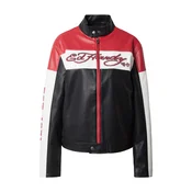 Ed Hardy Prehodna jakna Art For Life rdeča/črna/bela