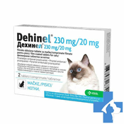 Dehinel | Tablete proti glistam in trakuljam za mačke