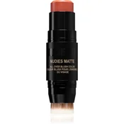 Nudestix Nudies Matte večnamenski svinčnik za oči, ustnice in lica odtenek Sunset Strip 7 g