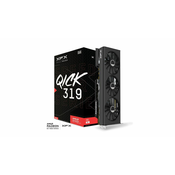 XFX Speedster QICK 319 Radeon RX 7700 XT Black Edition 12GB GDDR6 (RX-77TQICKB9)