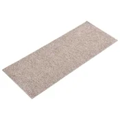 Vidaxl Preproge za stopnice samolepilne 15 kosov 60 x 25 cm bež pravokotne