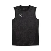 PUMA Dres Team Cup temno siva/črna/naravno bela