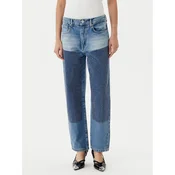 PINKO Jeans hlače Rose Staright 104635 A2F7 Modra Straight Fit