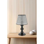 Opviq Stona lampa 301 Hazeran, 60 W, 45 cm, Siva