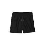 Calvin Klein Swimwear Kratke kopalne hlače črna/bela
