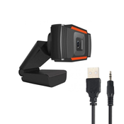 Spletna kamera 720P z mikrofonom, USB, Teracell, črna