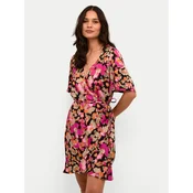 Kaffe Poletna obleka Pollie 10508550 Pisana Regular Fit