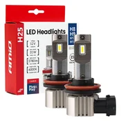 slomart AMiO LED avtomobilske žarnice H25 Canbus H8/H9/H11/H16, 12V, 31W