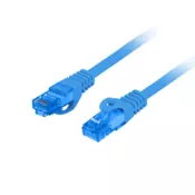 Lanberg Latiguillo Lanberg Cat.6a s/ftp lszh cca 1m flake mimo azul, (20754558)