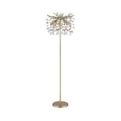 Globo 64138SG - Podna lampa QUEENA 5xE14/40W/230V zlatna