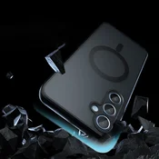 INF Mat črn magnetni ovitek za telefon Samsung Galaxy serije A Model 6, (21837737)