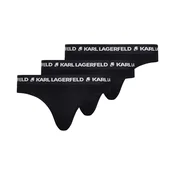 Karl Lagerfeld LOGO BRIEF 3P Črna