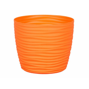 Pokrov za cvetlični lonček SAHARA PRIMULE plastika mat d11x9cm