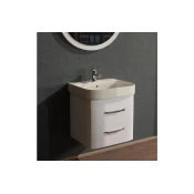 Omarica z umivalnikom Round 50 White