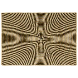 Tepisi za područja Crna 120 x 170 cm Juta